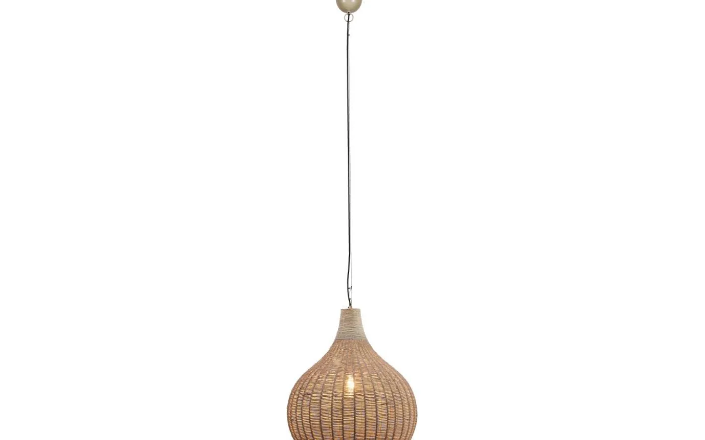 Janne Takpendel 54cm E27 naturfärgad/jute