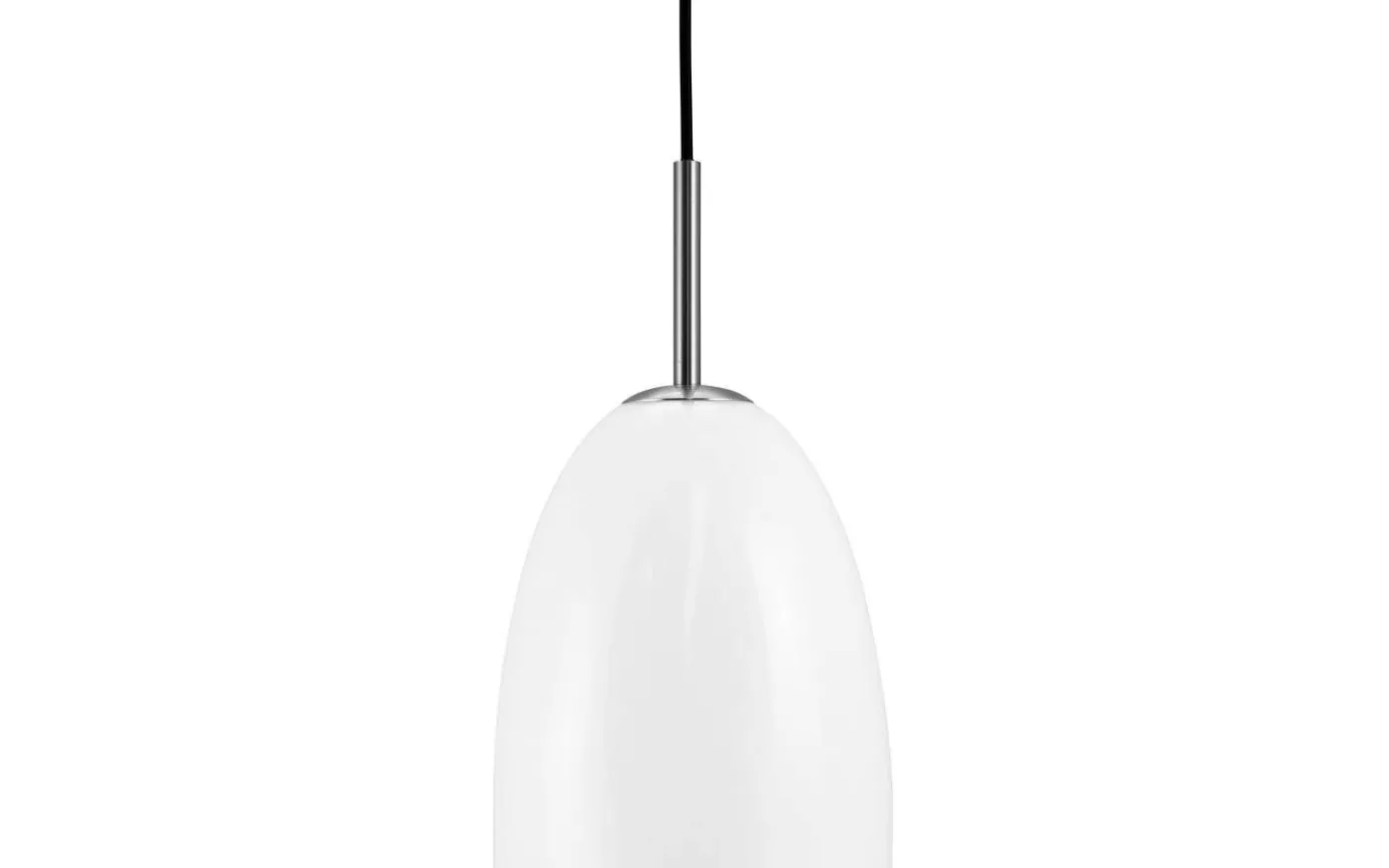 Jazz Fönsterlampa 18cm Opal/Borstad Stål
