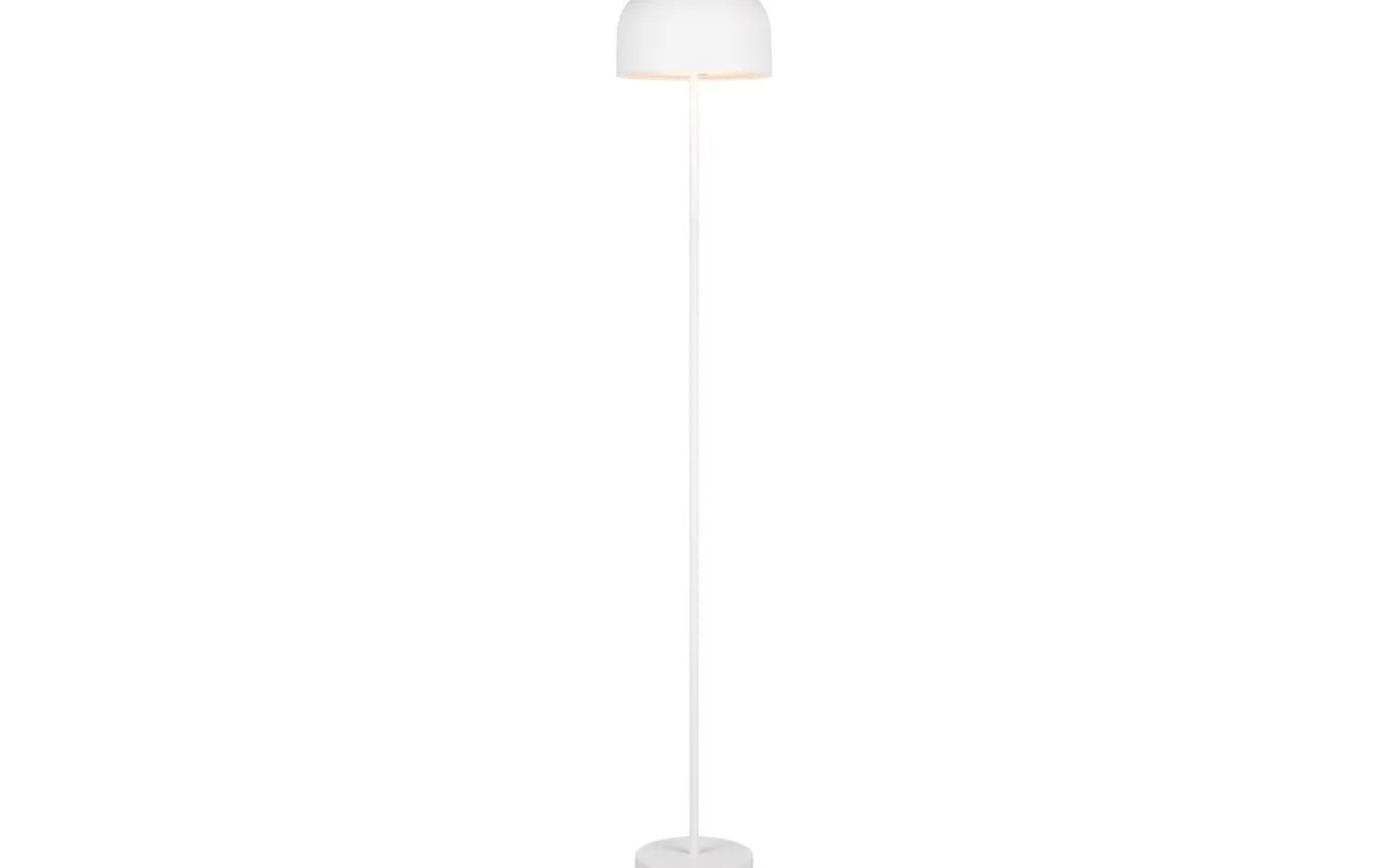 Jeff Golvlampa LED mattvit uppladdningsbar