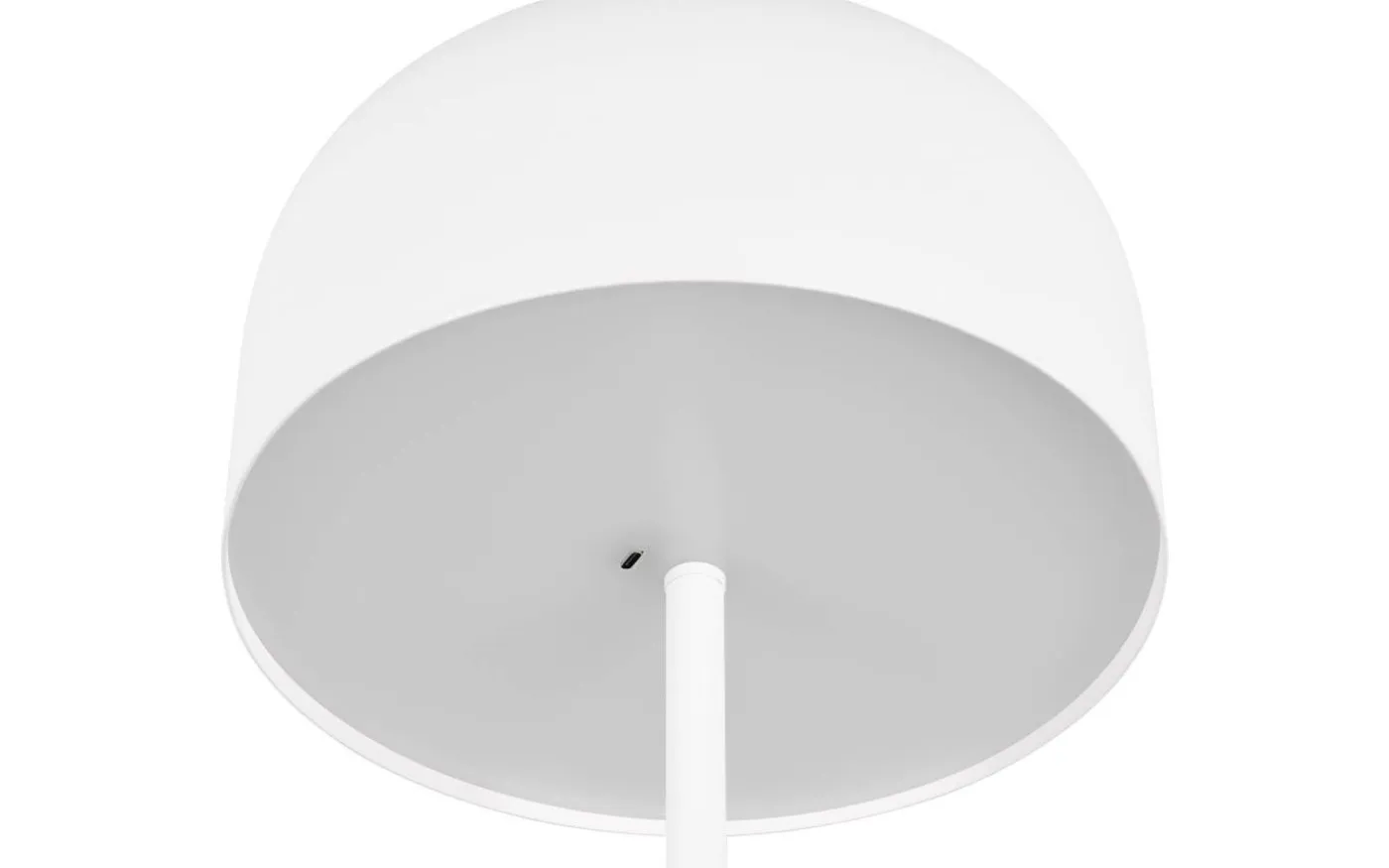 Jeff Golvlampa LED mattvit uppladdningsbar