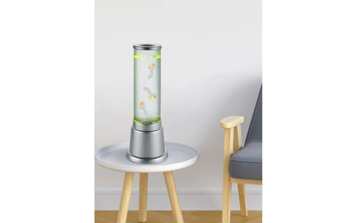Jelly Bordslampa LED grå RGB