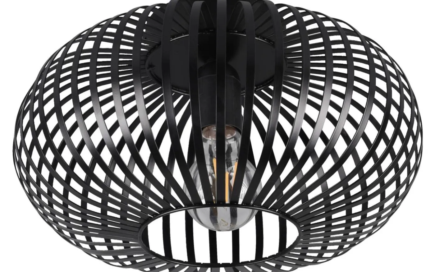 Johann Plafond 30cm E27 mattsvart