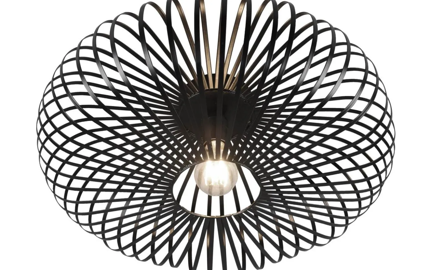 Johann Plafond 50cm E27 mattsvart