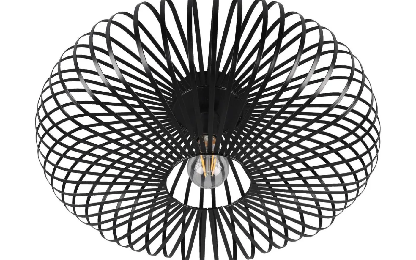 Johann Plafond 50cm E27 mattsvart