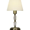 Johanna Bordslampa 30cm Antik/Vit