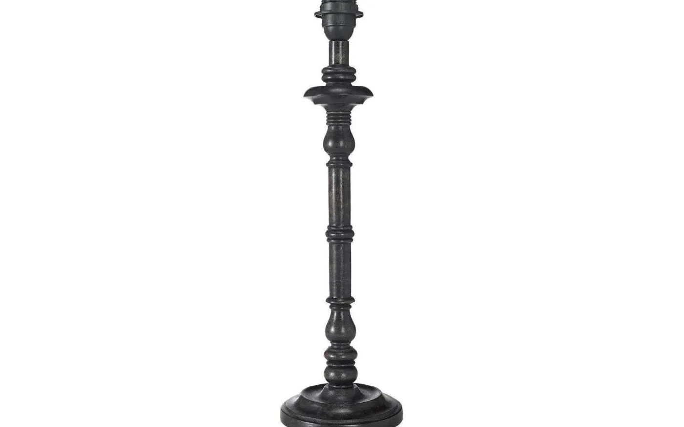 Joy Lampfot 57cm Svartbrun