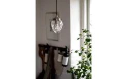 Juni Fönsterlampa 11cm Antikstål/Klar