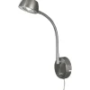 Juno Vägglampa LED 5W 3000K Stål