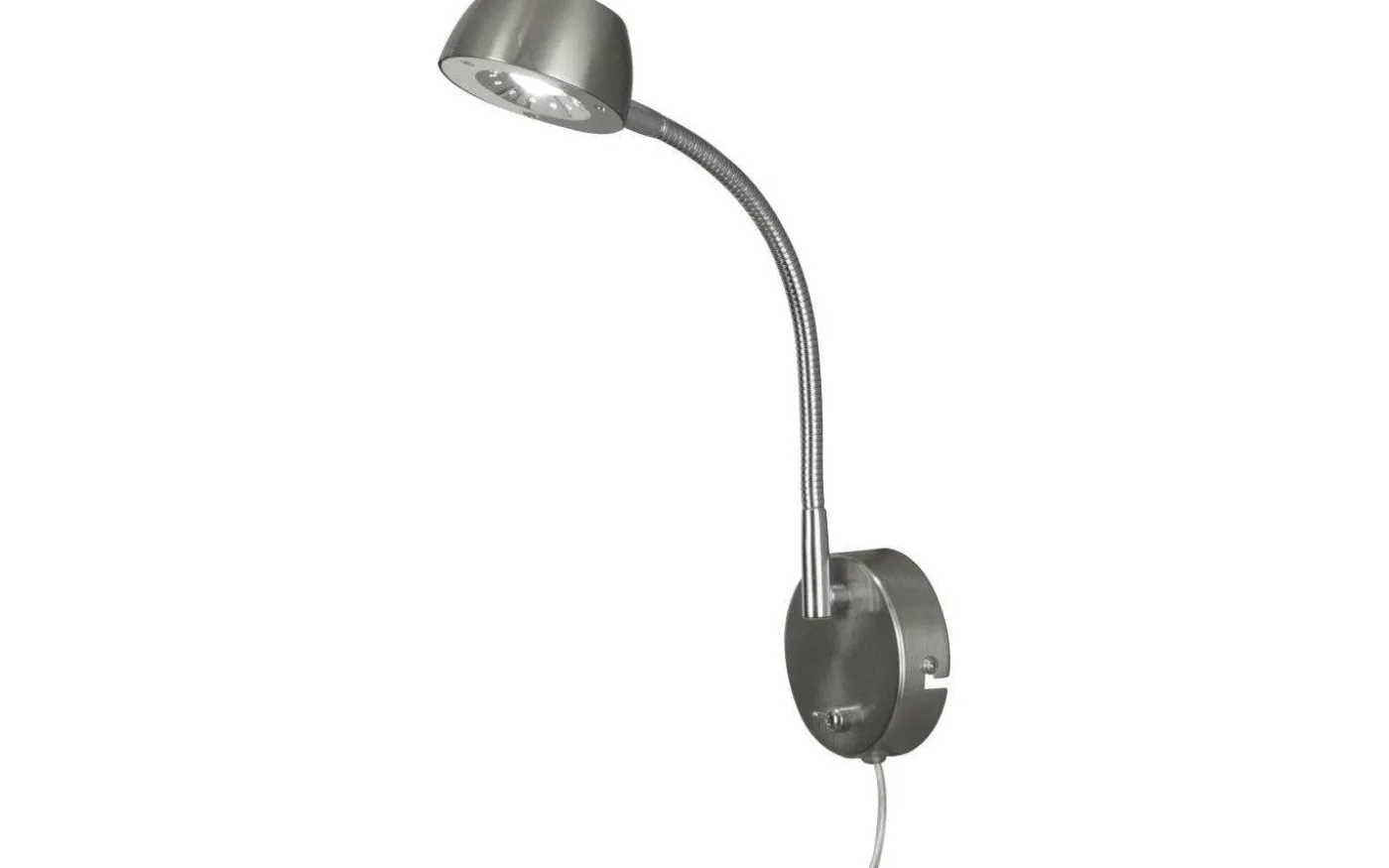 Juno Vägglampa LED 5W 3000K Stål