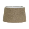 Jute Lampskärm Oval 30cm Natur