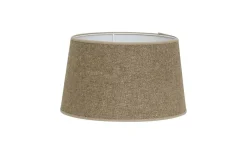 Jute Lampskärm Oval 25cm Natur