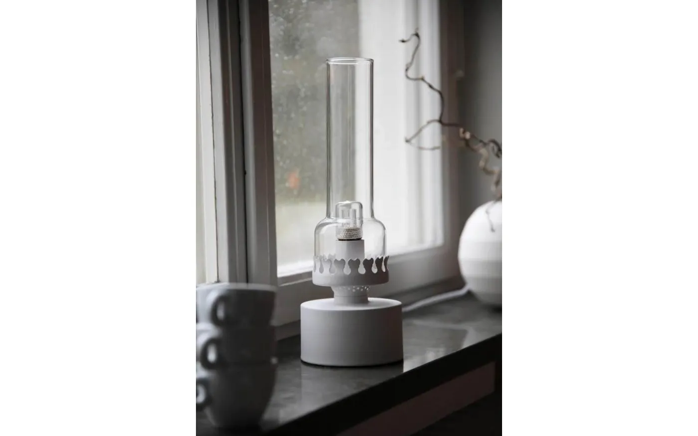 Kandella Bordslampa 31cm Vit