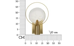Kappa Vägglampa 29cm Guld