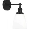 Kappa Vägglampa Svart/Opal