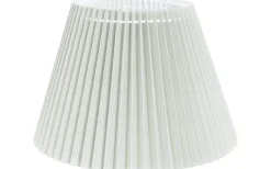 Karin Lampskärm Ø18cm Veckad Offwhite