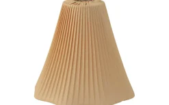 Karin Plisserad Toppringskärm Ø25cm Satin Guld