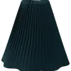 Karin Plisserad Toppringskärm Ø25cm Satin Grön