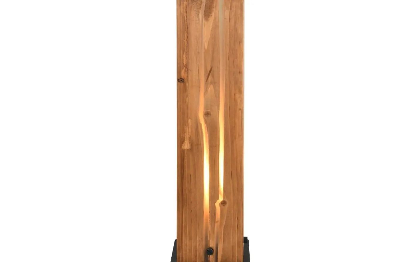 Karuni Bordslampa E27 matt svart/trä