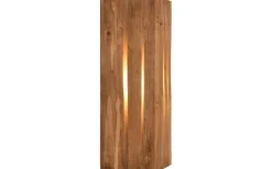 Karuni Vägglampa E14 matt svart/trä