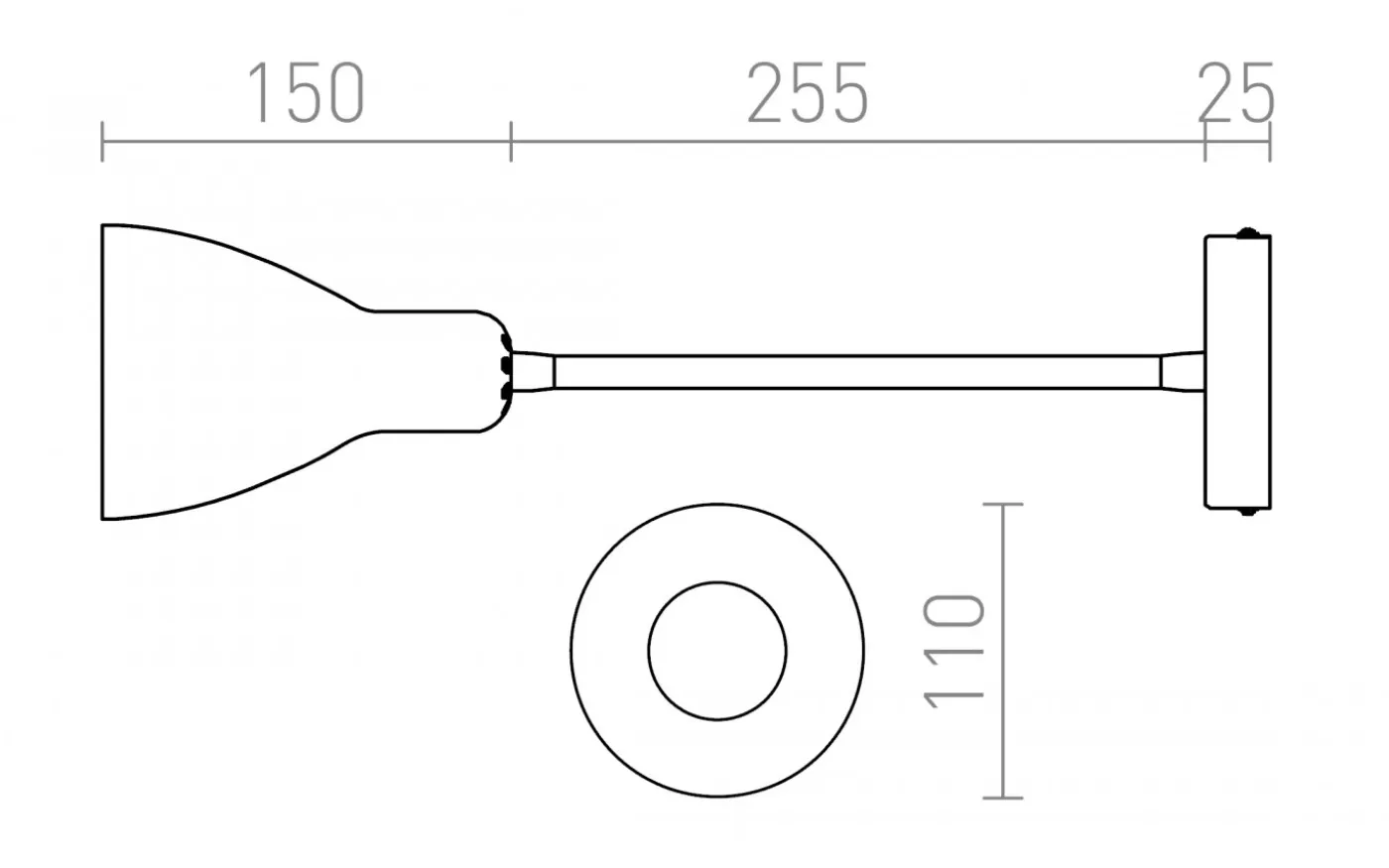 Kaya Vägglampa Vit