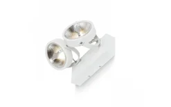 Kelly II Takspotlight Vit LED 2x12W 3000K