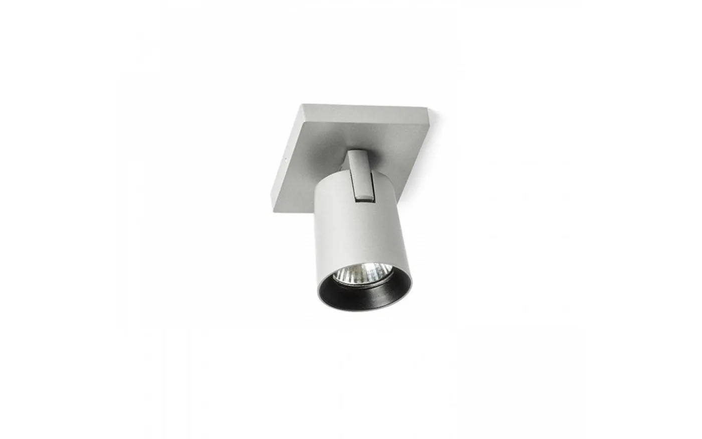 Kenny I Takspotlight 11cm Aluminium/Svart