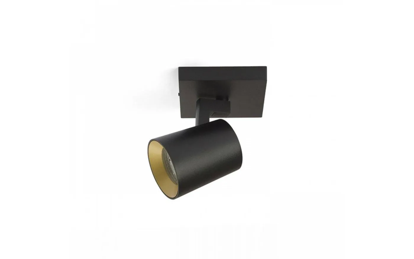 Kenny I Takspotlight 11cm Svart/Guld