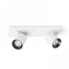 Kenny II Takspotlight 31cm Vit/Svart