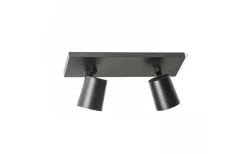 Kenny II Takspotlight 31cm Svart/Guld
