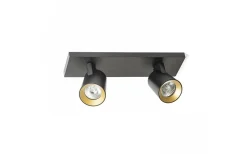 Kenny II Takspotlight 31cm Svart/Guld