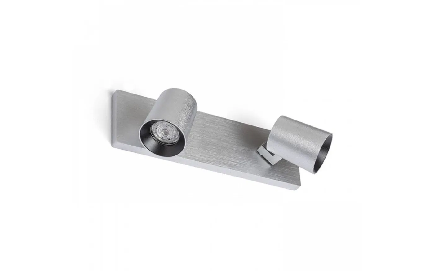 Kenny II Takspotlight 31cm Aluminium/Svart
