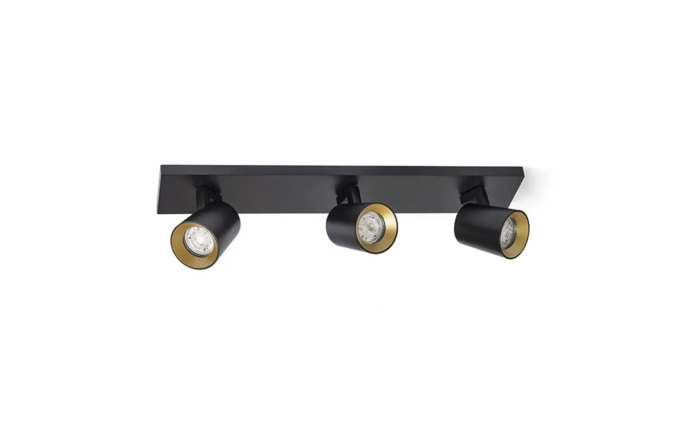 Kenny III Takspotlight 48cm Svart/Guld