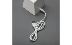 Klapp Batteridriven Bordslampa LED 19,5cm Vit