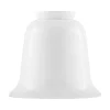Klockskärm 60/130 - Vitt överfångsglas