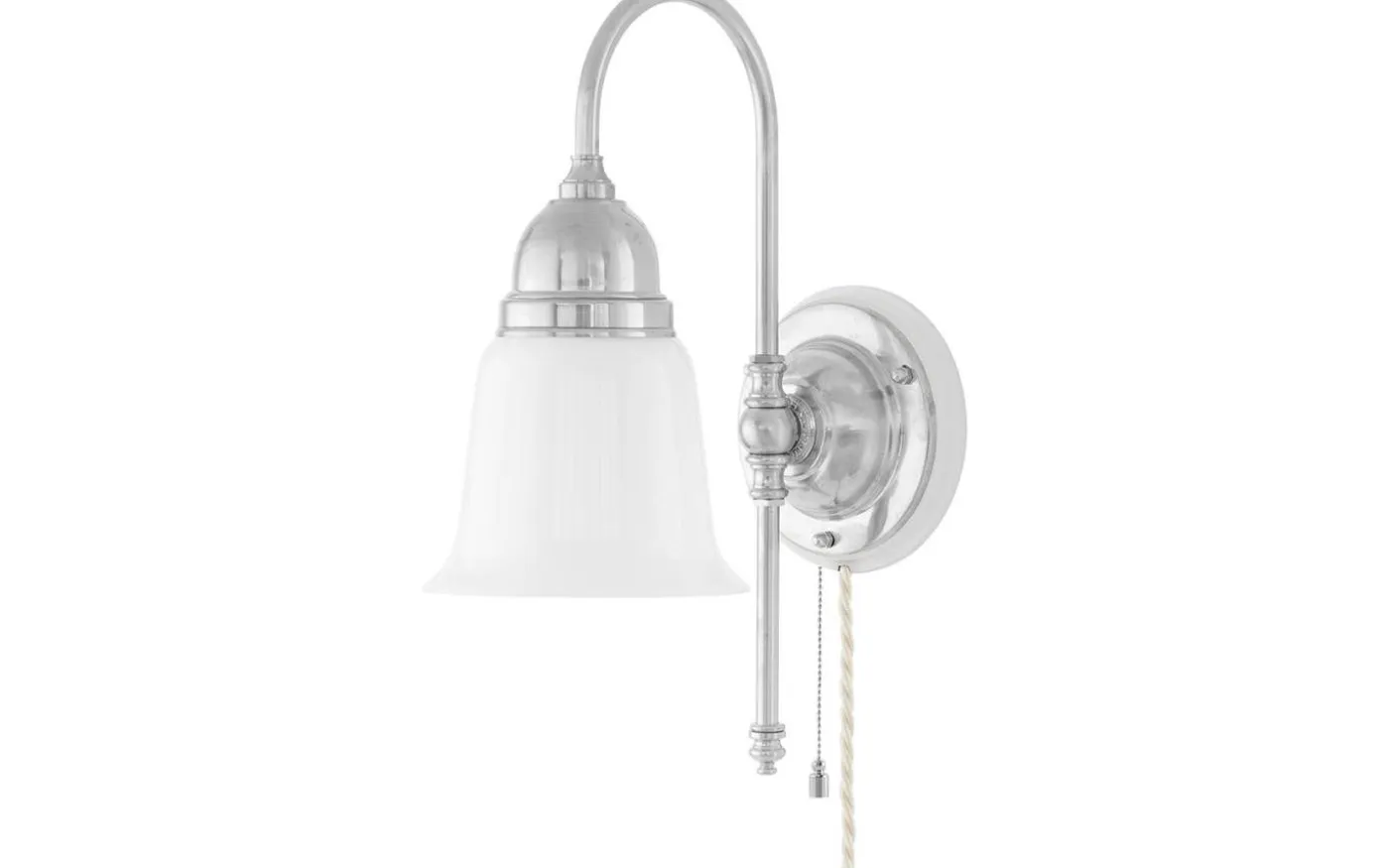 Klockskärm 60/130 - Vitt överfångsglas