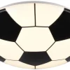 Kloppi Plafond LED svart/vit