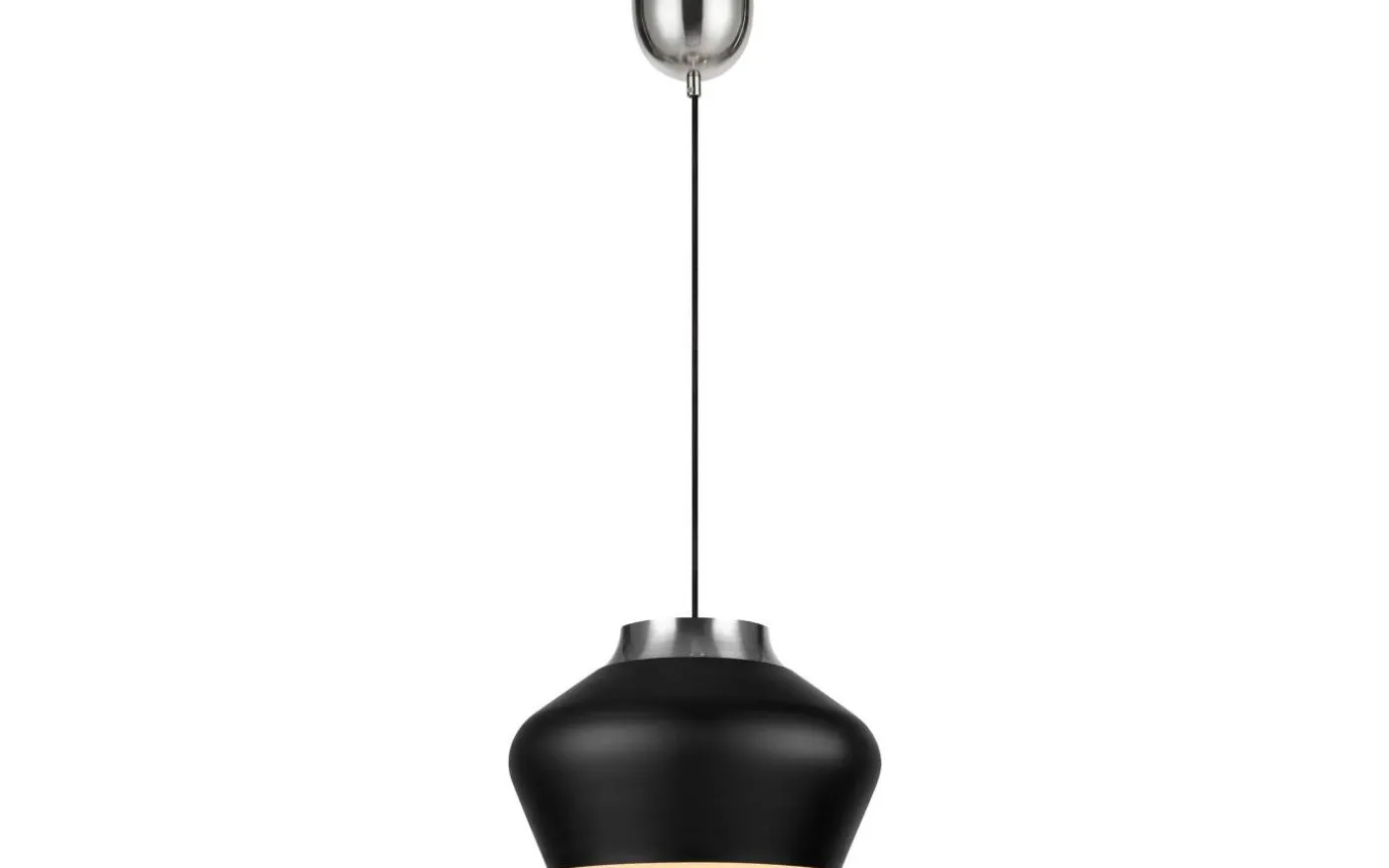 Kom Taklampa 31 Svart/Stål