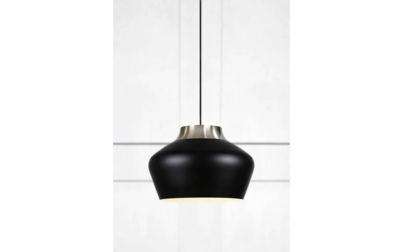 Kom Taklampa 31 Svart/Stål