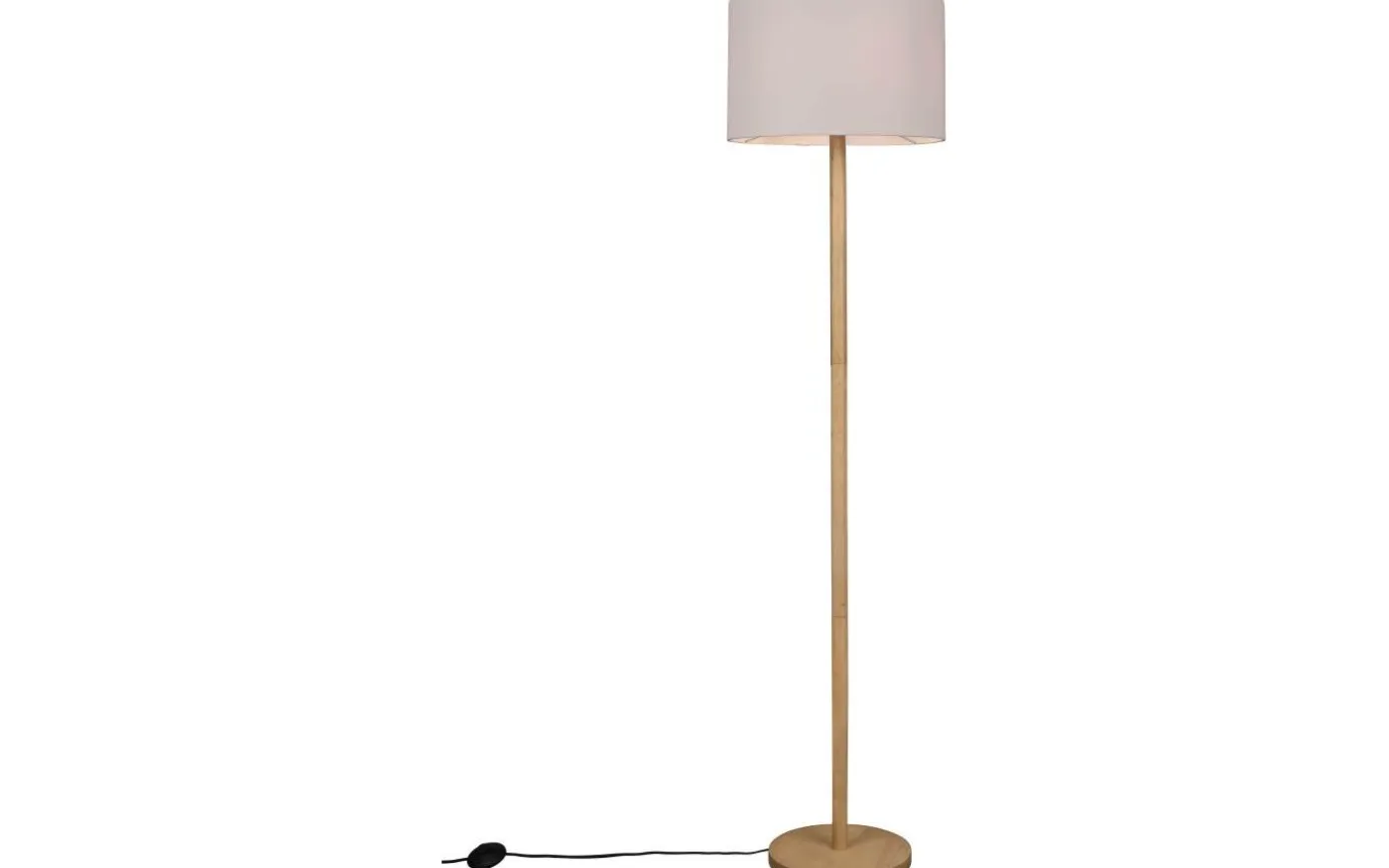 Korba Golvlampa E27 vit