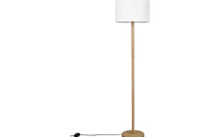 Korba Golvlampa E27 vit