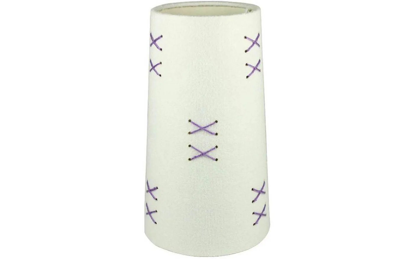 Kors Lampskärm Ø16cm Vit/Lila