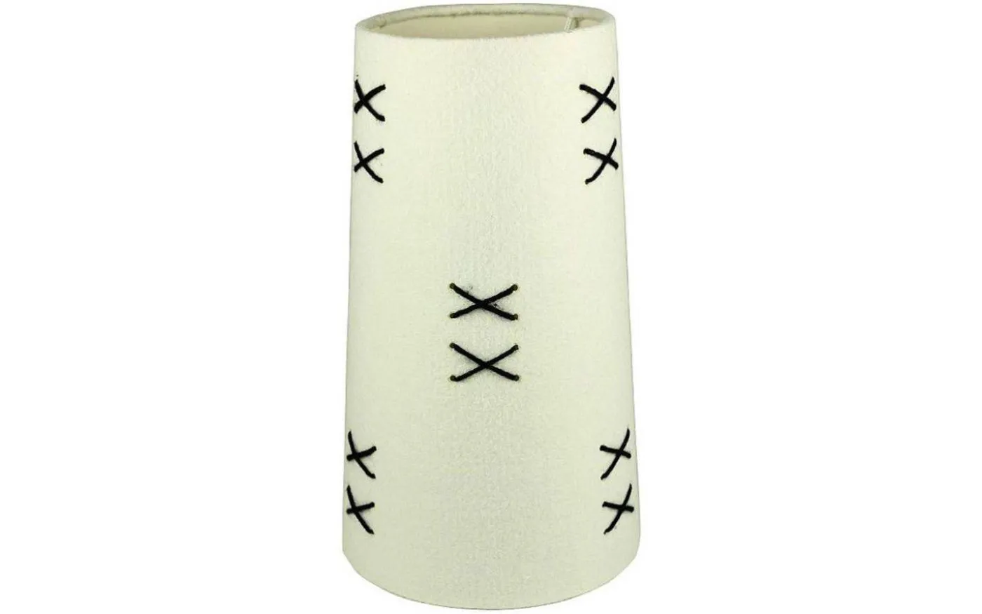 Kors Lampskärm Ø16cm Vit/Svart