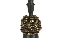 Kotten Lampfot 19cm Antik mässing