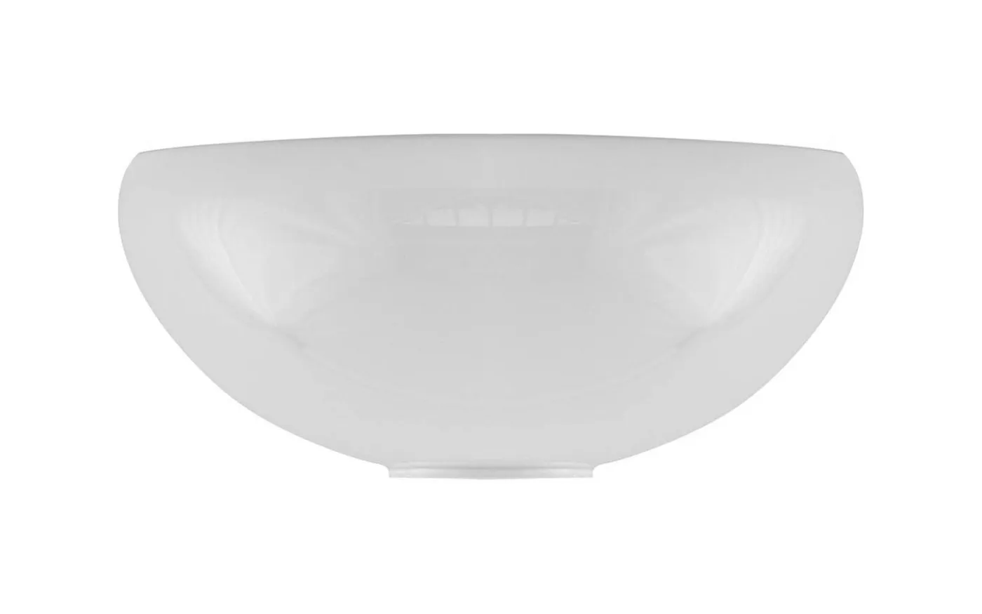 Kronskål 180 - Vitt överfångsglas