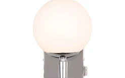 Kula H2O Vägglampa 1-del E14 krom IP44
