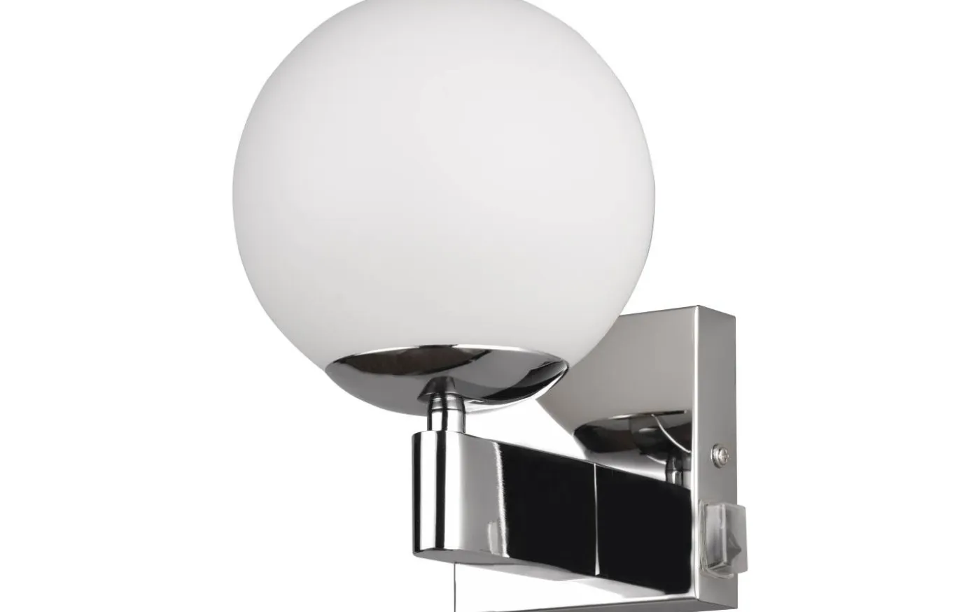 Kula H2O Vägglampa 1-del E14 krom IP44