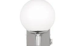 Kula H2O Vägglampa 1-del E14 krom IP44