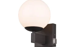 Kula H2O Vägglampa 1-del E14 mattsvart IP44
