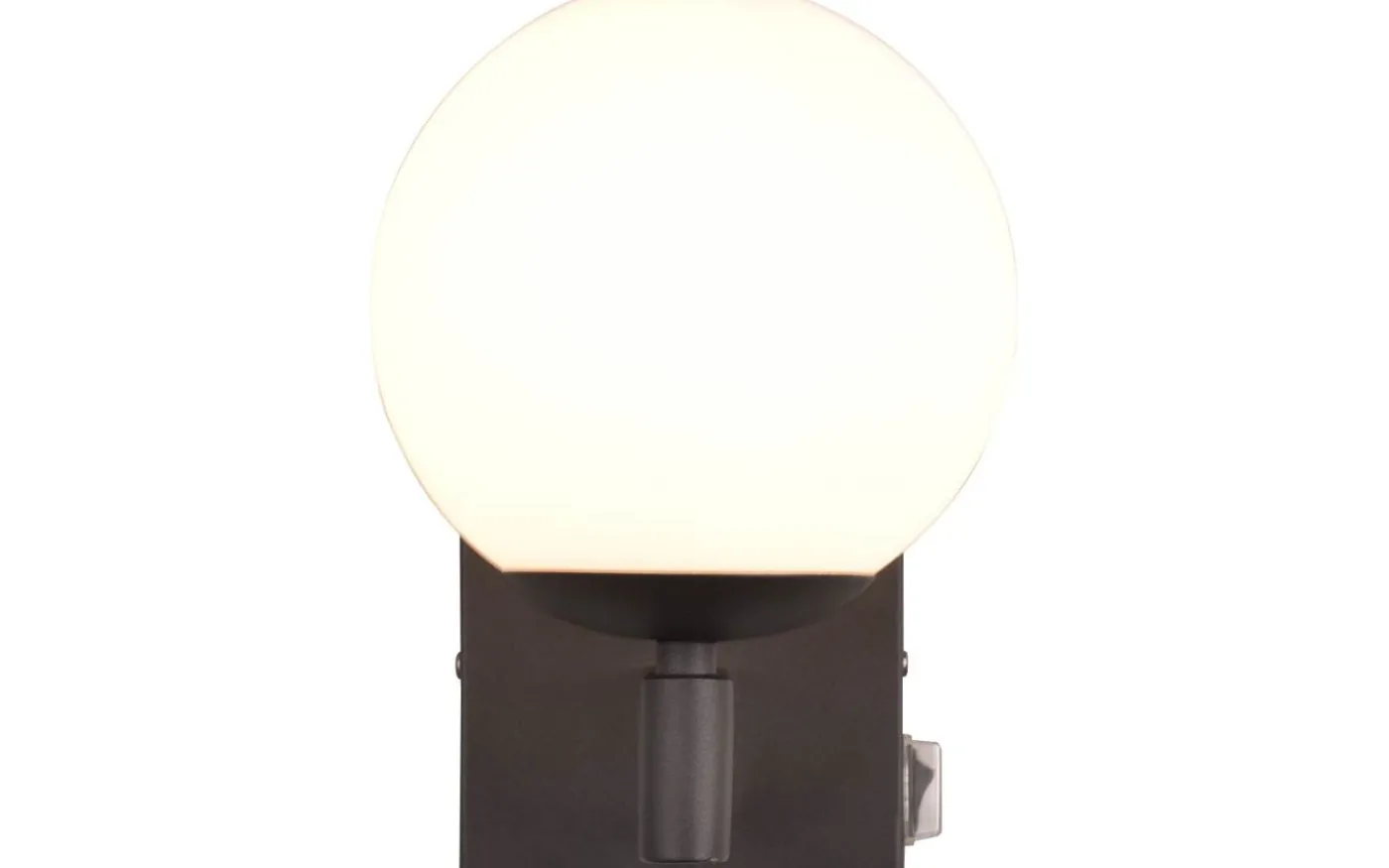 Kula H2O Vägglampa 1-del E14 mattsvart IP44