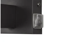 Kula H2O Vägglampa 1-del E14 mattsvart IP44